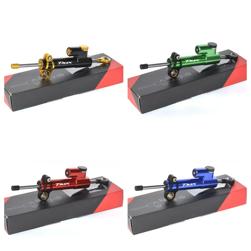 Steering Damper Stabilizer Kit Cnc - Для мотоциклов Yamaha T-MAX TMAX 500/530