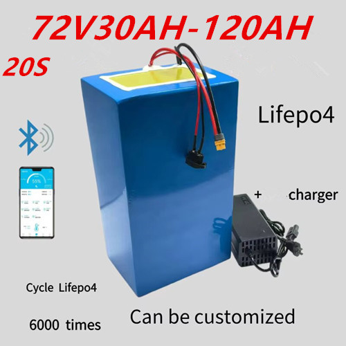 72V 30Ah Lifepo4 Battery Pack - Литий-ионный аккумулятор 72В высокой емкости с