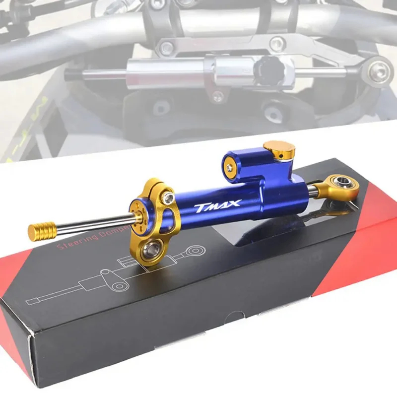 Для мотоциклов Yamaha T-MAX TM – обзор и цена Steering Damper Stabilizer Kit Cnc