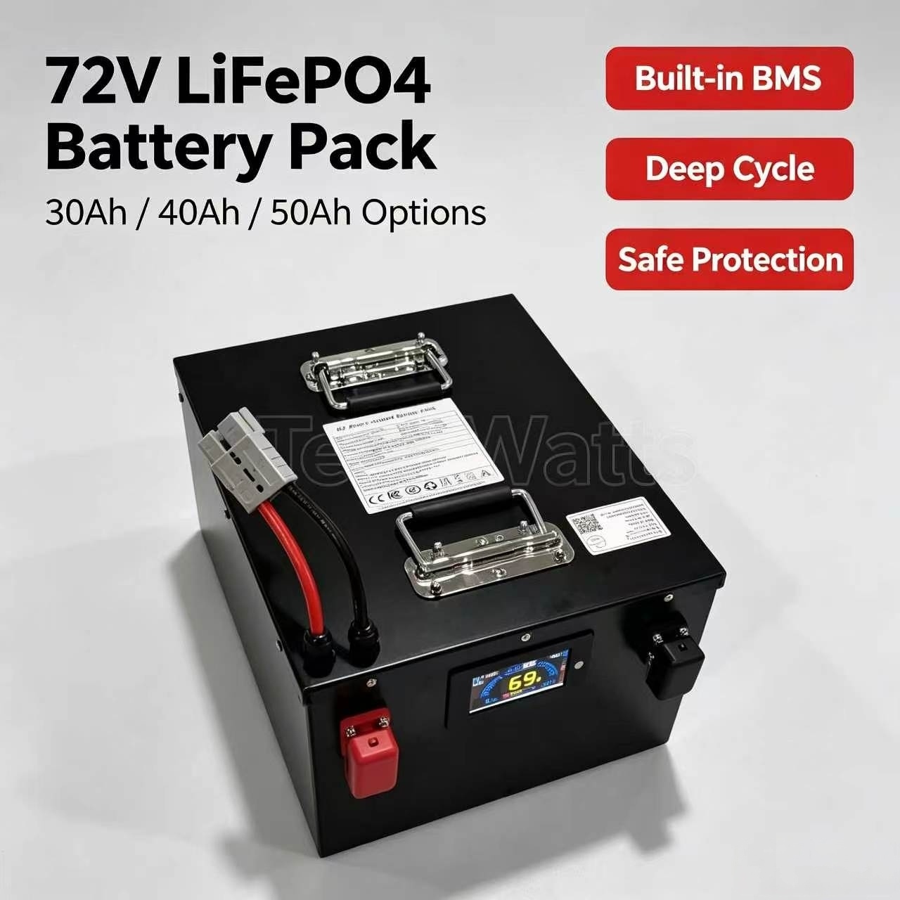 Аккумуляторный блок LiFePO4 72 – обзор и цена 72V 30Ah Lifepo4 Battery Pack